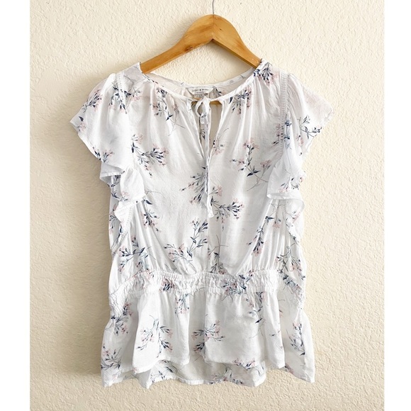 Lucky Brand Tops - Lucky Brand floral blouse Size Large